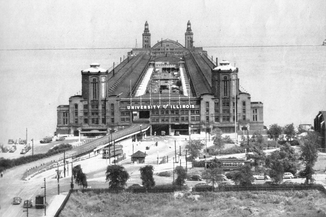 Original location of UIC at Navy Pier.